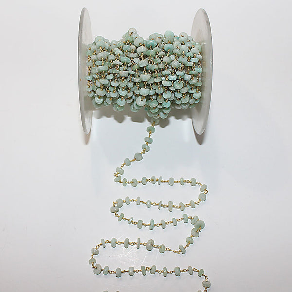 Amazonite Rosary Chain Jewelry