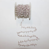 pink chalcedony quartz birthstone month March, zodiac sign Gemini.