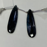 Royal Blue Kyanite Pear Bead, AAA Quality Gemstone (8X20mm)