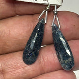 Royal Blue Kyanite Pear Bead, AAA Quality Gemstone (8X20mm)