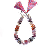 Teardrop Multi Spinel Natural Beads - DIY Beading Supplies