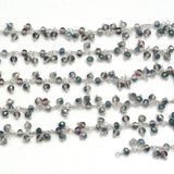 multi light quartz birthstone month December, zodiac sign Sagittarius and Capricorn.