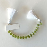 Teardrop Peridot Natural Beads - DIY Beading Supplies