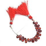 Garnet pear shaped birthstone month june zodiac sign aries.