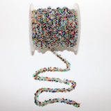 multi color birthstone month December, zodiac sign Sagittarius and Capricorn.