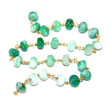 green aventurine birthstone month August, zodiac sign Cancer.