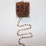 hessonite garnet birthstone month January, zodiac sign Capricorn.