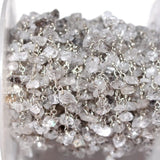 herkimer side drill birthstone month April, zodiac sign Aries and Taurus.
