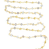 labradorite pyrite birthstone month August, zodiac sign Aquarius.
