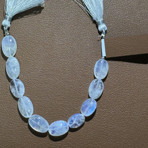 Rainbow Moonstone natural semi precious gemstone bead strands, oval shaped bead strand, faceted bead size 8mm handmade gemstone bead strand 23 Carat, women jewelry making necklaces, earrings, and bracelets bead strands.