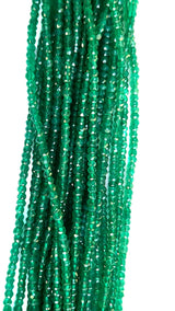 Green Onyx Bead Strand - Sizes 2mm to 7mm