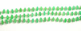 Chrysoprase Faceted Disc 8 inch Bead Strand Natural Semi Precious Gemstone Birthstone DIY Women Jewelry Making Necklace Earrings Craft
