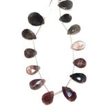 Scapolite Faceted Pear 8 inch Bead Strand Natural Semi Precious Gemstone Birthstone DIY Women Jewelry Making Necklace Earrings Craft