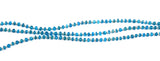 Neon Blue Apatite Smooth Rondelle 8 inch Bead Strand Natural Semi Precious Gemstone Birthstone DIY Women Jewelry Making Necklace Earrings