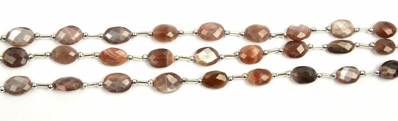 Chocolate Moonstone Oval Strand
