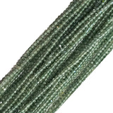 Green Amethyst Bead Strand - Sizes 2mm to 7mm