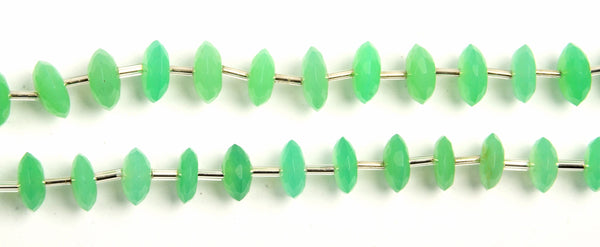 Chrysoprase Faceted Disc 8 inch Bead Strand Natural Semi Precious Gemstone Birthstone DIY Women Jewelry Making Necklace Earrings Craft