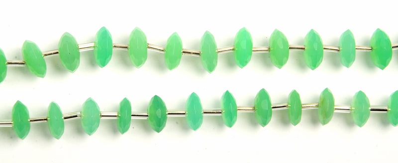 Chrysoprase Faceted Disc 8 inch Bead Strand Natural Semi Precious Gemstone Birthstone DIY Women Jewelry Making Necklace Earrings Craft