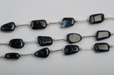 Pietersite Smooth Tumble 8 inch Bead Strand Natural Semi Precious Gemstone Birthstone DIY Women Jewelry Making Necklace Earrings Craft