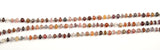 Afghani Tourmaline Faceted Rondelle 8 inch Bead Strand Natural Semi Precious Gemstone Birthstone DIY Women Jewelry Making Necklace Earrings