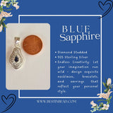 Enchanted Blue Sapphire Pendant