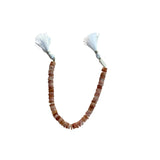 Strawberry Quartz Wheel Beads