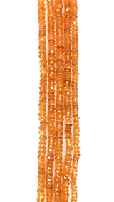 High-Quality Faceted Spessartite Garnet