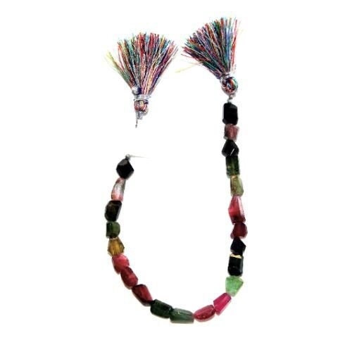 Multi Tourmaline Tumble Strand