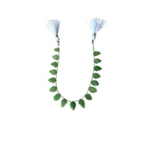 Green Rutilated Quartz Faceted Arrow Head 8 inch Bead Strand Natural Semi Precious Gemstone Birthstone DIY Women Jewelry Making Necklace
