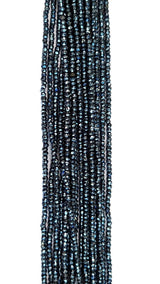 Rondelle Shaped Pyrite Natural Gray Gemstone Beads