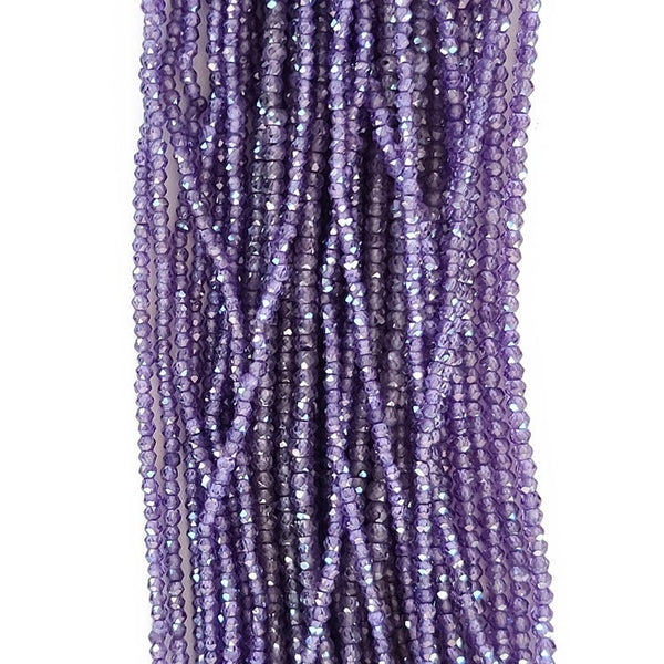 Semi Precious Gemstone Beads - Amethyst Zircon