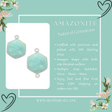 Amazonite Gemstone Charms