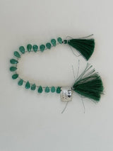 Faceted Green Onyx Beads - DIY Beading Supplies