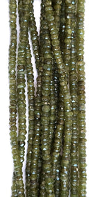 High-Quality Faceted Mystic Vessonite Beads