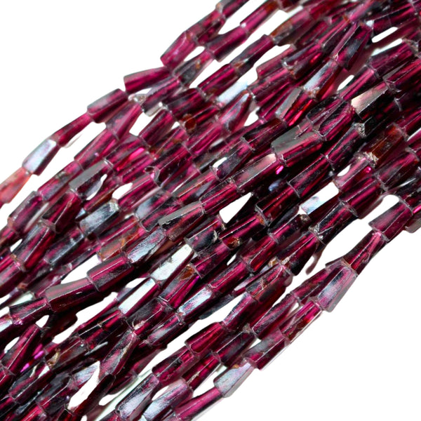 Natural Semi Precious Bead Strand - 4X6mm