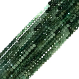 Semi Precious Gemstone Beads - Emerald Shaded