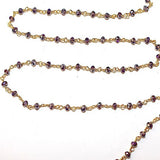 Amethyst Mystic Bead Bracelet Materials