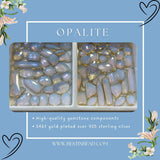 Opalite Jewelry Component