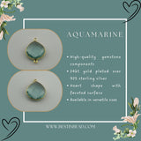 Wholesale gemstone bezel charms