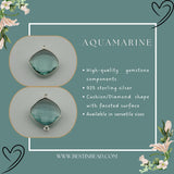 Aquamarine Bezel Pendant