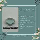 Wholesale gemstone bezel charms