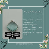 Wholesale gemstone bezel charms
