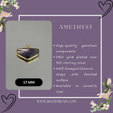 Statement bezel charm