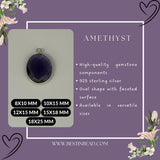 Statement bezel charm
