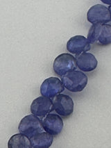 Heart Tanzanite Beads - DIY Beading Supplies