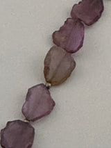 Slice Purple Sapphire Natural Beads - DIY Beading Supplies