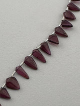 Arrow Head Mystic Garnet Beads - DIY Beading Supplies