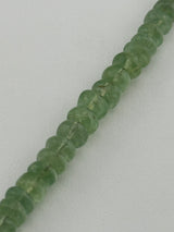 Rondelle Green Kyanite Natural Beads - DIY Beading Supplies