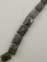 Chicklet Labradorite Natural Beads - DIY Beading Supplies