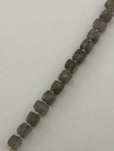 Cube Labradorite Natural Beads - DIY Beading Supplies